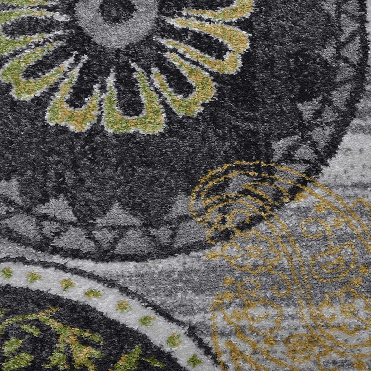 Rugsotic Carpets Machine Woven Heatset Polypropylene 3'2''x10' Runner Area Rug Contemporary
