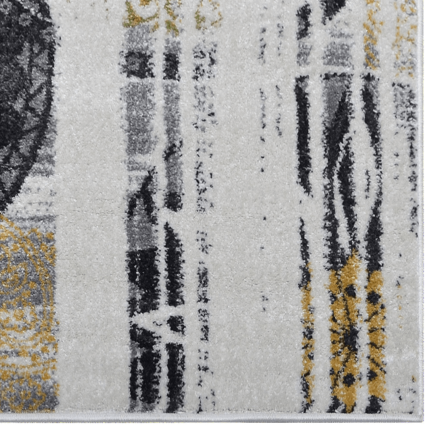 Rugsotic Carpets Machine Woven Heatset Polypropylene 3'2''x10' Runner Area Rug Contemporary