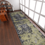 Rugsotic Carpets Machine Woven Heatset Polypropylene 3'2''x10' Runner Area Rug Contemporary