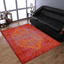 Rugsotic Carpets Machine Woven Oriental Area Rug In Beige And Blue