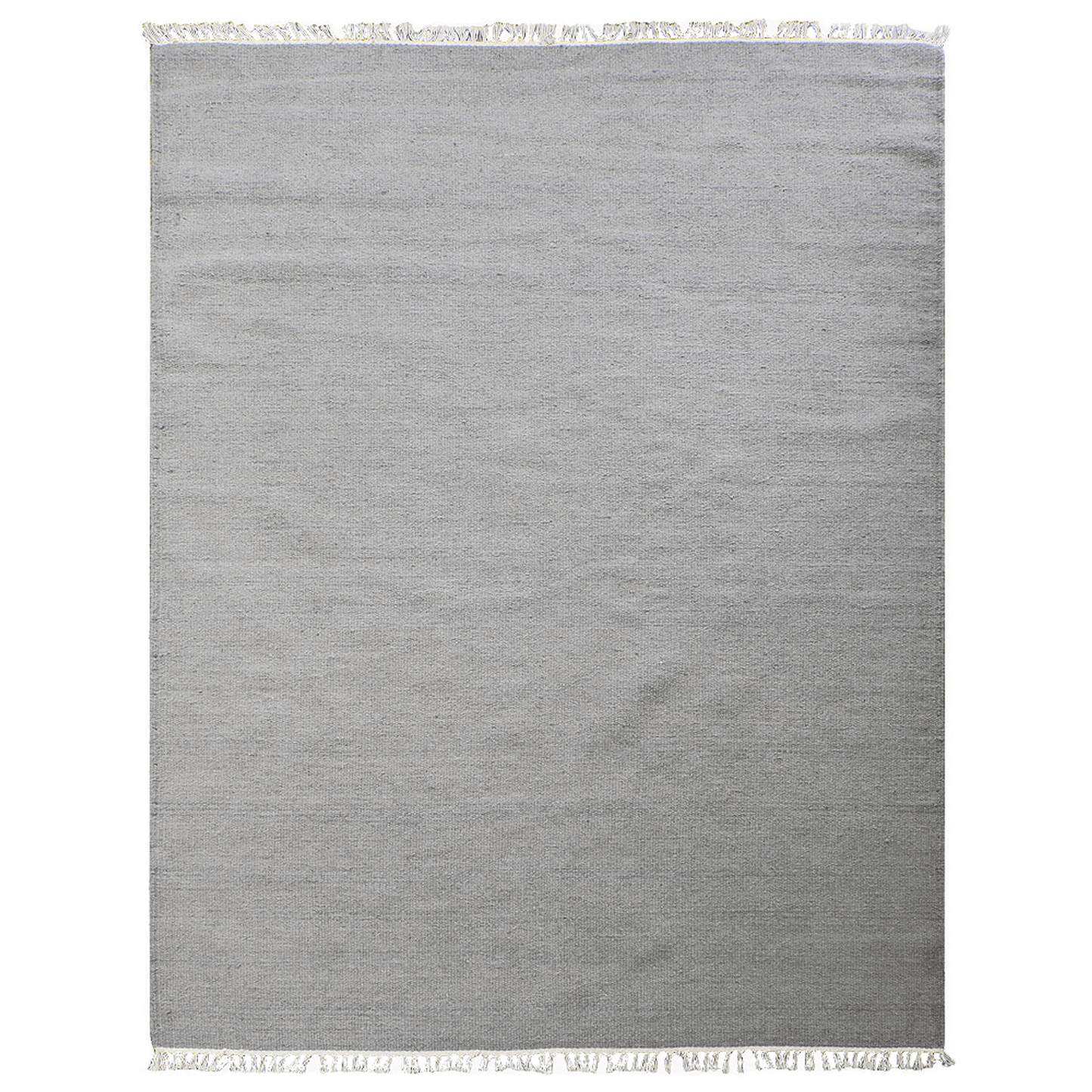 Rugsotic Hand Woven Silver Kilim Wool Area Rug