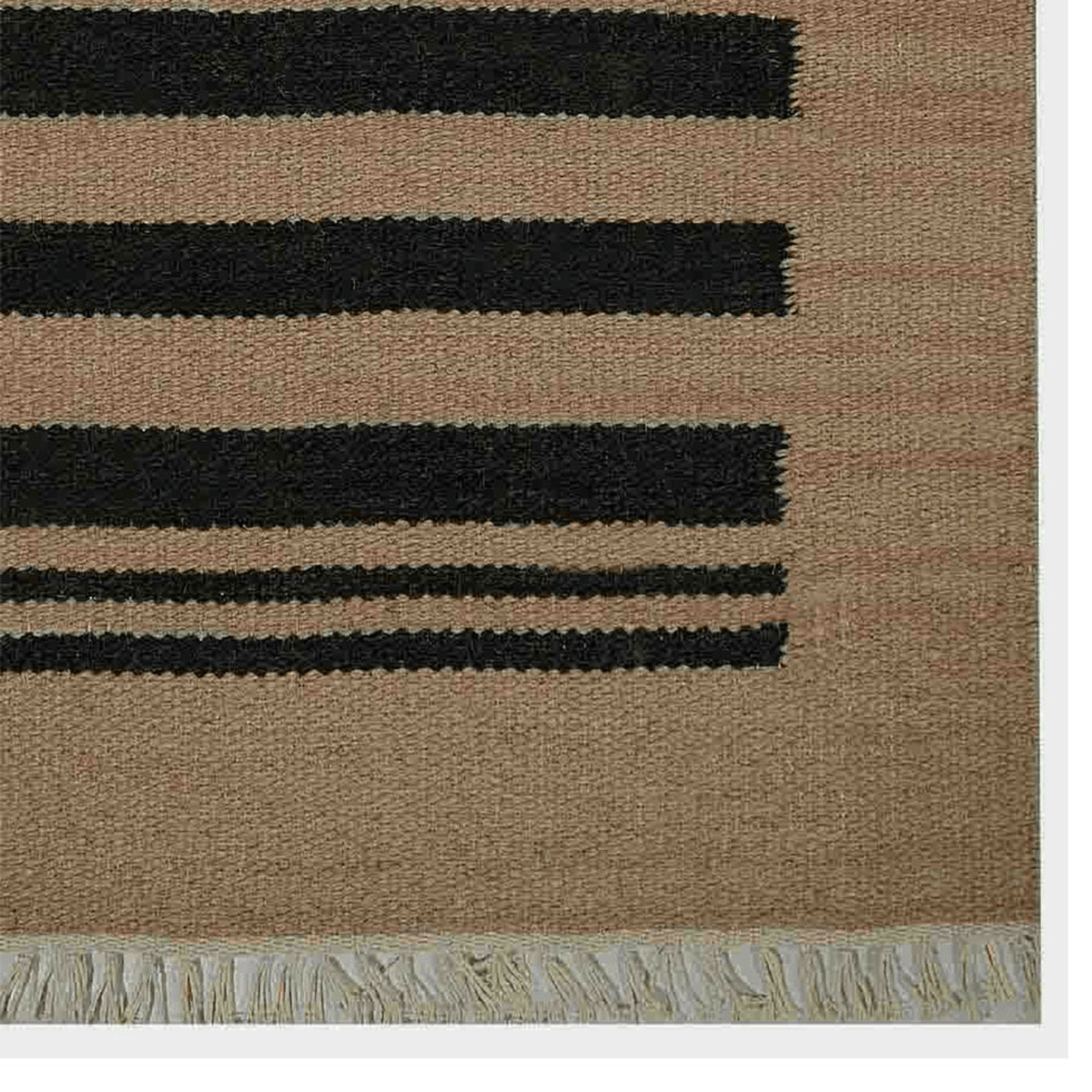 Rugsotic Carpets Hand Woven Flat Weave Kilim Wool Area Rug Contemporary