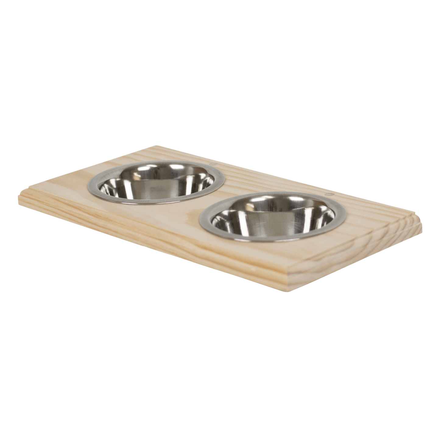 Wall-Mounted Pet Food Holder for Cats and Small Dogs