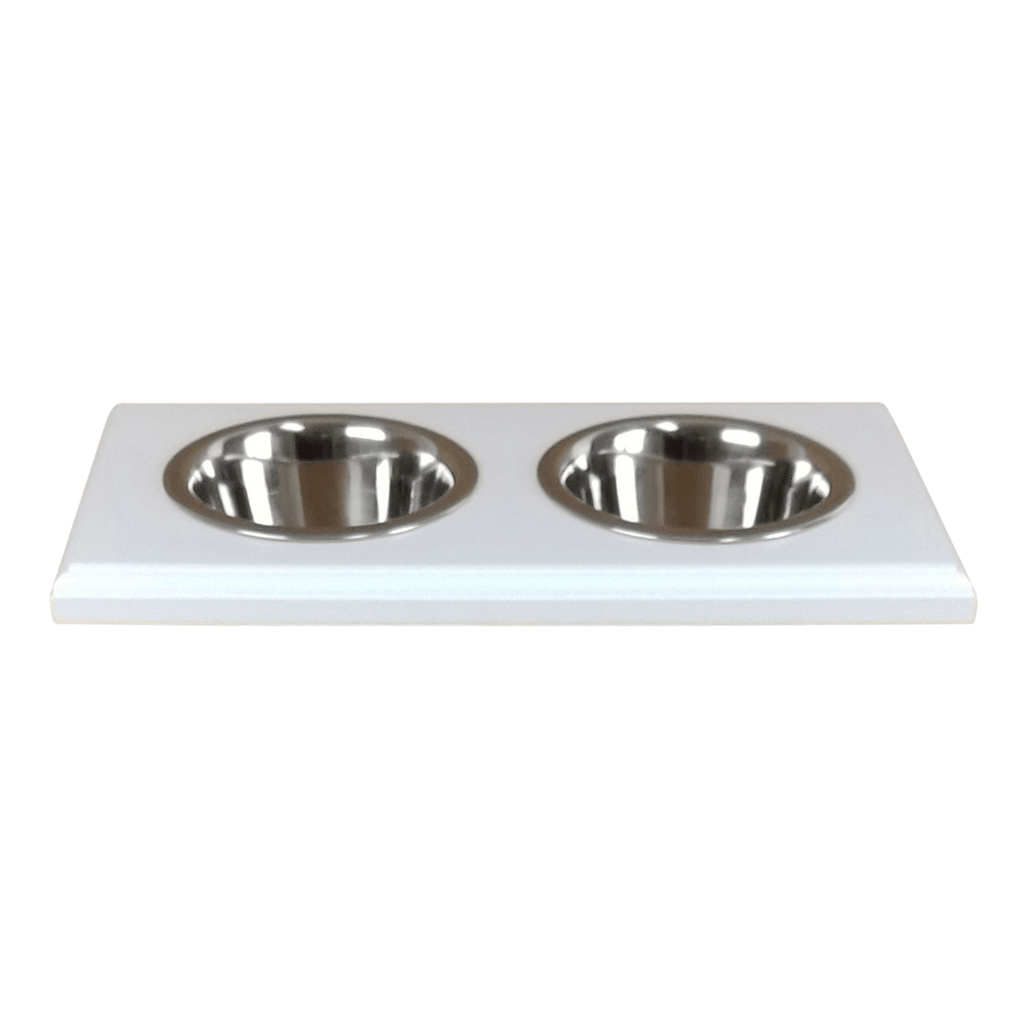 Wall-Mounted Pet Food Holder for Cats and Small Dogs