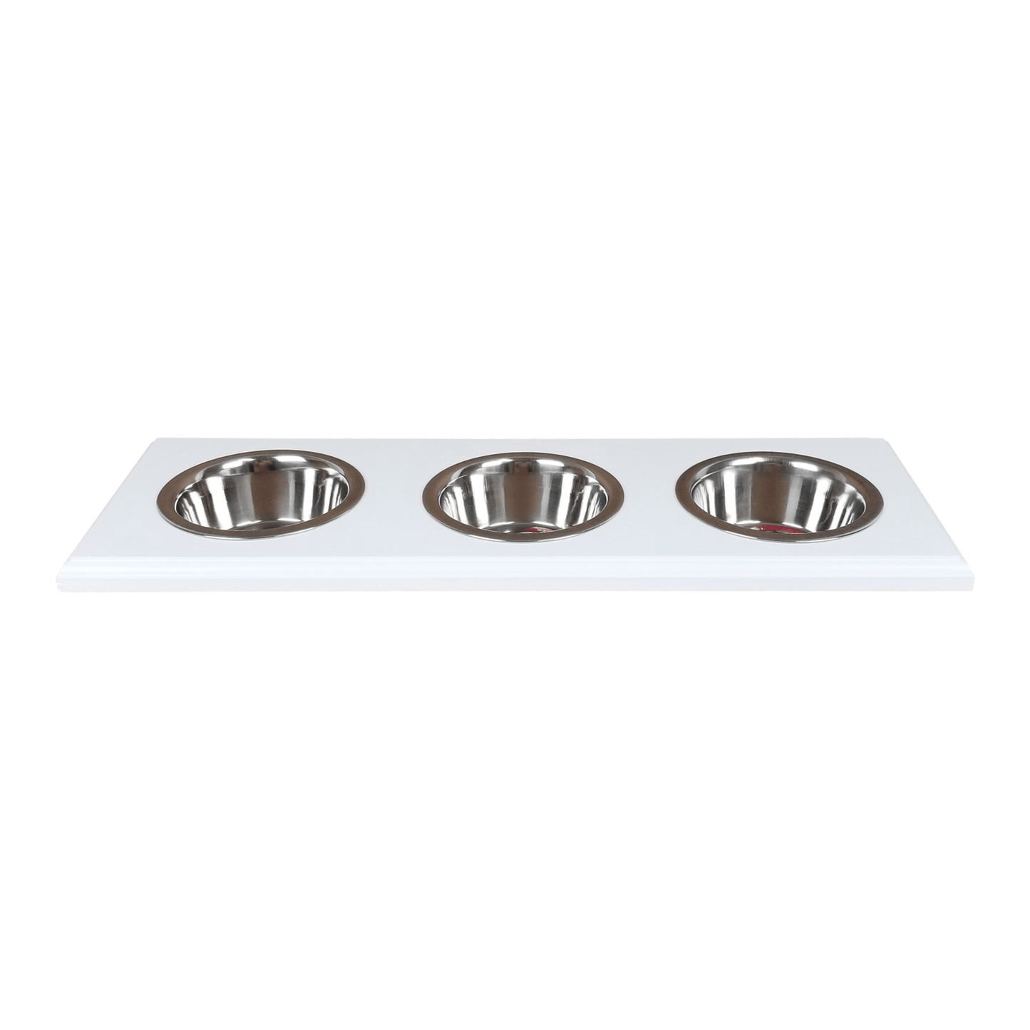 Wall-Mounted Pet Food Holder for Cats and Small Dogs