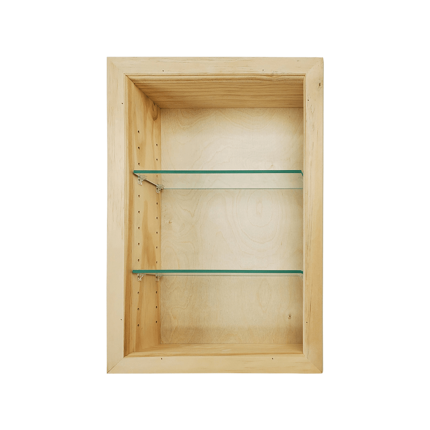 Dion Wall Recessed Niche With Adjustable Glass Shelves