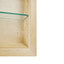 Dion Wall Recessed Niche With Adjustable Glass Shelves