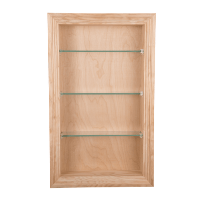 Nokomis Handcrafted Recessed Niche With Adjustable Shelves