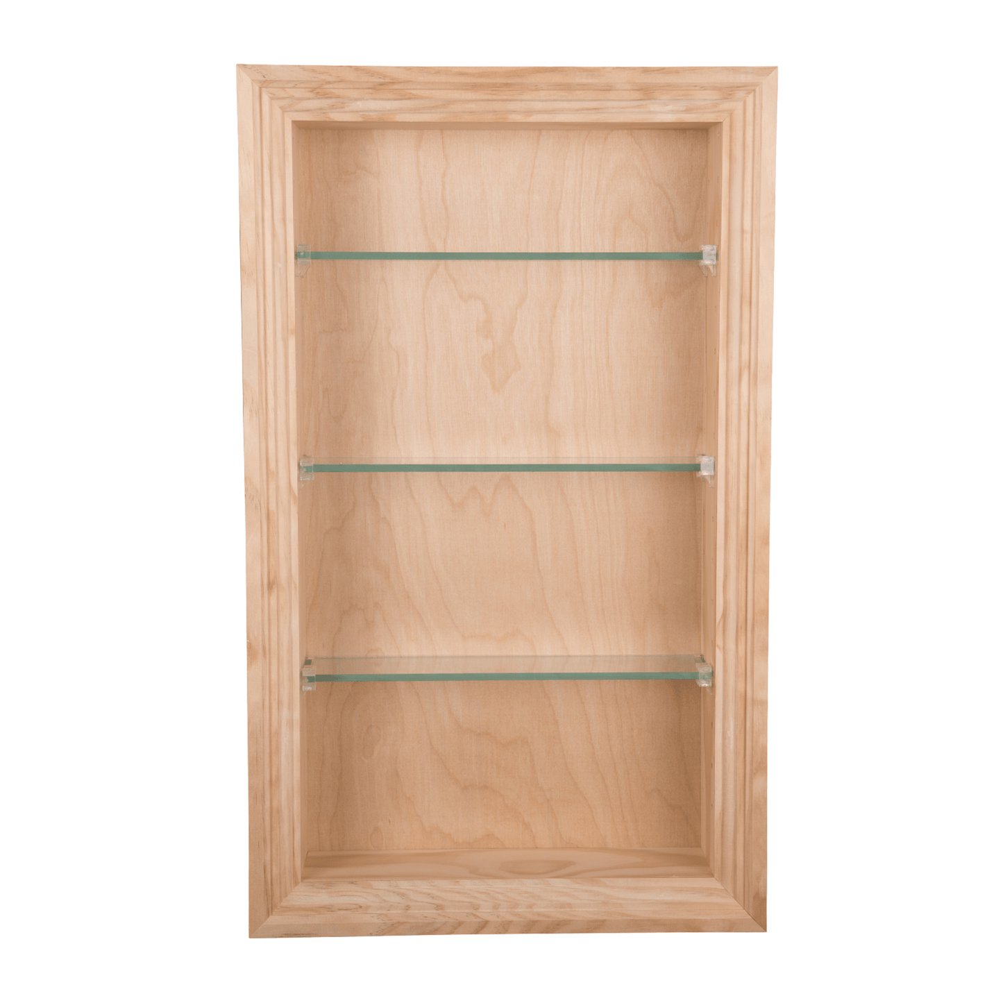 Nokomis Handcrafted Recessed Niche With Adjustable Shelves