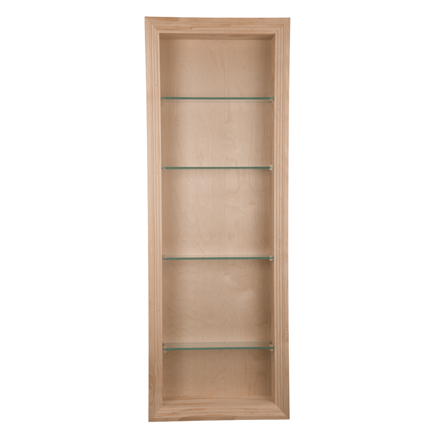 Nokomis Handcrafted Recessed Niche With Adjustable Shelves