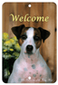 Jack Russell Terrier Indoor/Outdoor Aluminium Sign