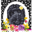 Labradoodle Black Welcome Aluminum Sign For Dog Lovers