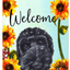 Labradoodle Welcome Indoor/Outdoor Aluminium Sign
