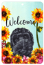 Labradoodle Welcome Indoor/Outdoor Aluminium Sign