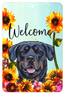 Rottweiler Indoor/Outdoor Aluminium Sign - 8" X 12"