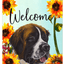 Saint Bernard Indoor/Outdoor Welcome Sign – High-Grade Aluminium, Made In Usa