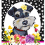 Schanuzer Uncropped - Premium Aluminum Welcome Sign For Dog Lovers