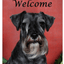 Schnauzer Uncropped Aluminium Sign – Best Of Breed Indoor/Outdoor Decor