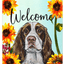Springer Spaniel Liver Aluminium Sign - Indoor/Outdoor Decor