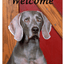 Weimaraner Best Of Breed Aluminium Sign For Dog Lovers