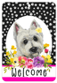 Hhs Paw Prints Welcome Indoor/Outdoor Aluminum Sign