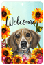 Beagle Indoor/Outdoor Aluminium Welcome Sign