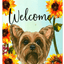 Yorkie Welcome Indoor/Outdoor Aluminium Sign
