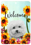Bichon Frise Indoor/Outdoor Aluminium Sign