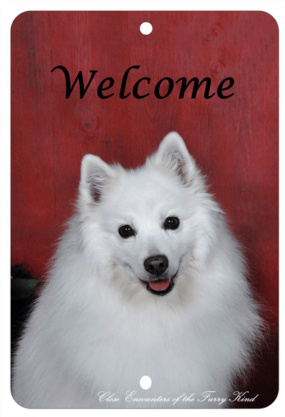 American Eskimo Best Of Breed Indoor/Outdoor Aluminium Sign
