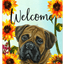 Bull Mastiff Indoor/Outdoor High-Grade Aluminium Sign 8" X 12"