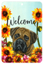 Bull Mastiff Indoor/Outdoor High-Grade Aluminium Sign 8" X 12"