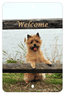 Cairn Terrier Best Of Breed Aluminium Sign