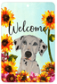 Dalmatian Indoor/Outdoor Aluminium Sign - Dog Lovers Welcome