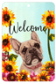 French Bulldog Cream Indoor/Outdoor Aluminium Sign