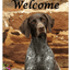 German Shorthair Pointer Indoor/Outdoor Aluminium Sign