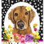 Golden Retriever Red - Welcome Indoor/Outdoor Aluminium Sign