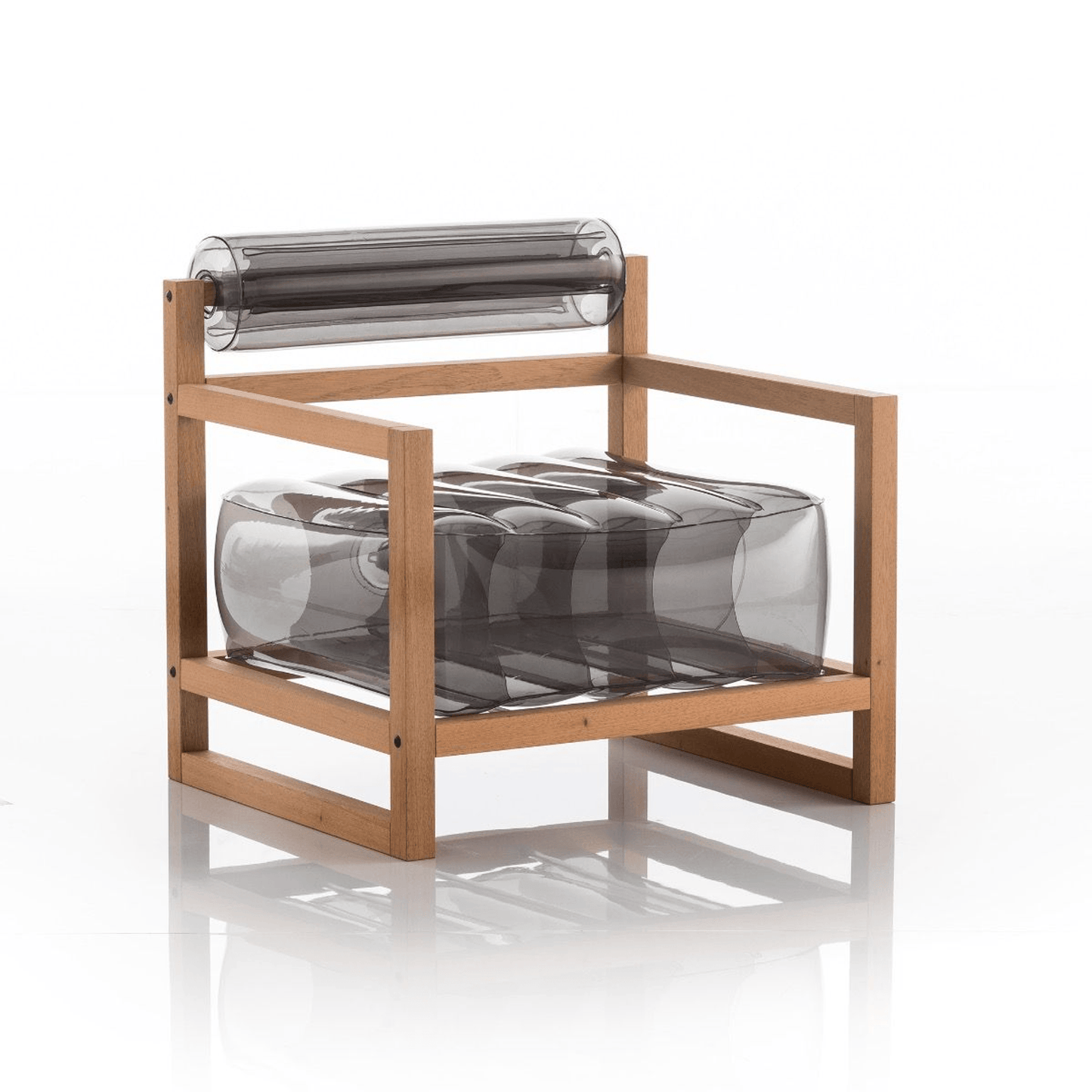 Yoko Eko Modern Armchair With Wood Frame