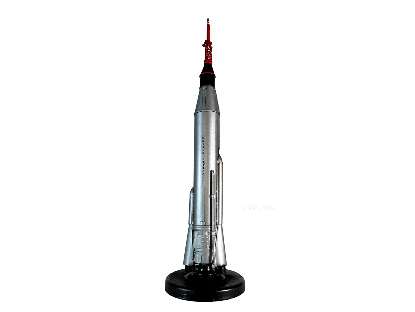 Metal Mercury Atlas Rocket Display Model