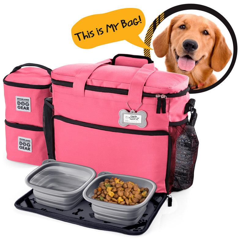 Ultimate Med/Lg Dog Travel Companion: Mobile Dog Gear Week Away Bag