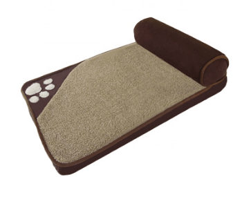 Premium Oxford Cloth Dog/Cat Bed | Large Rectangle - Fashion Design, Strong Bite Resistance | Easy to Clean - Hand or Machine Wash | L 100 * 65 cm