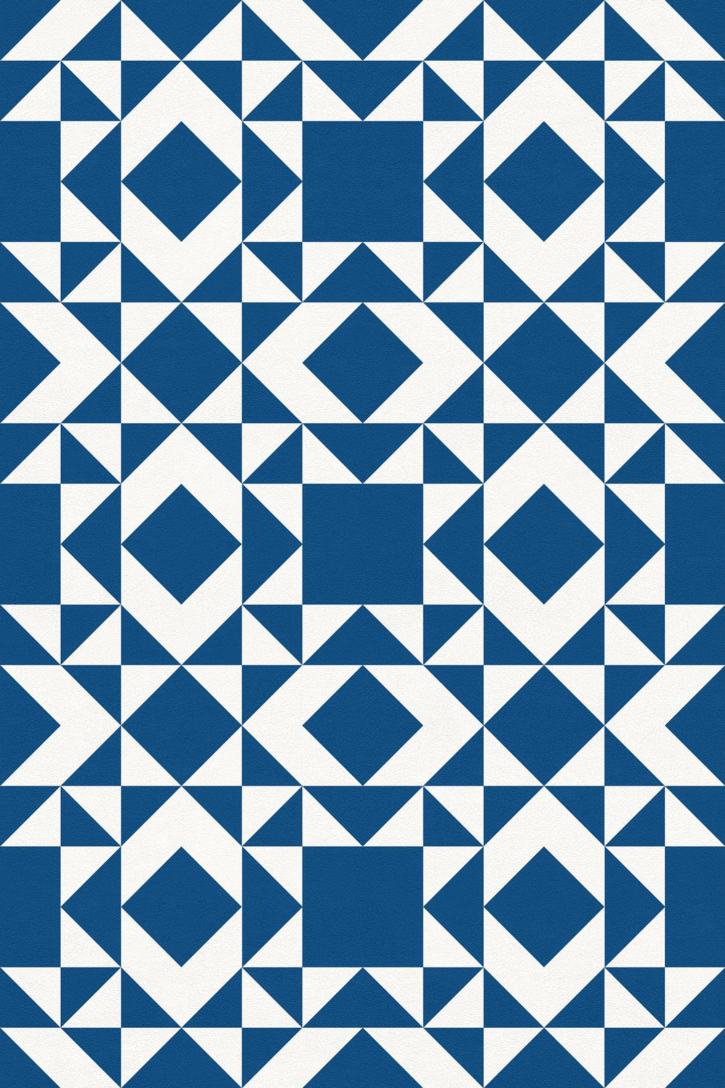 Geometric Vinyl Floor Covering For Indoor And Outdoor Use