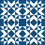 Geometric Vinyl Floor Covering For Indoor And Outdoor Use