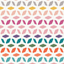 Geometric Vinyl Floor Covering For Indoor And Outdoor Use