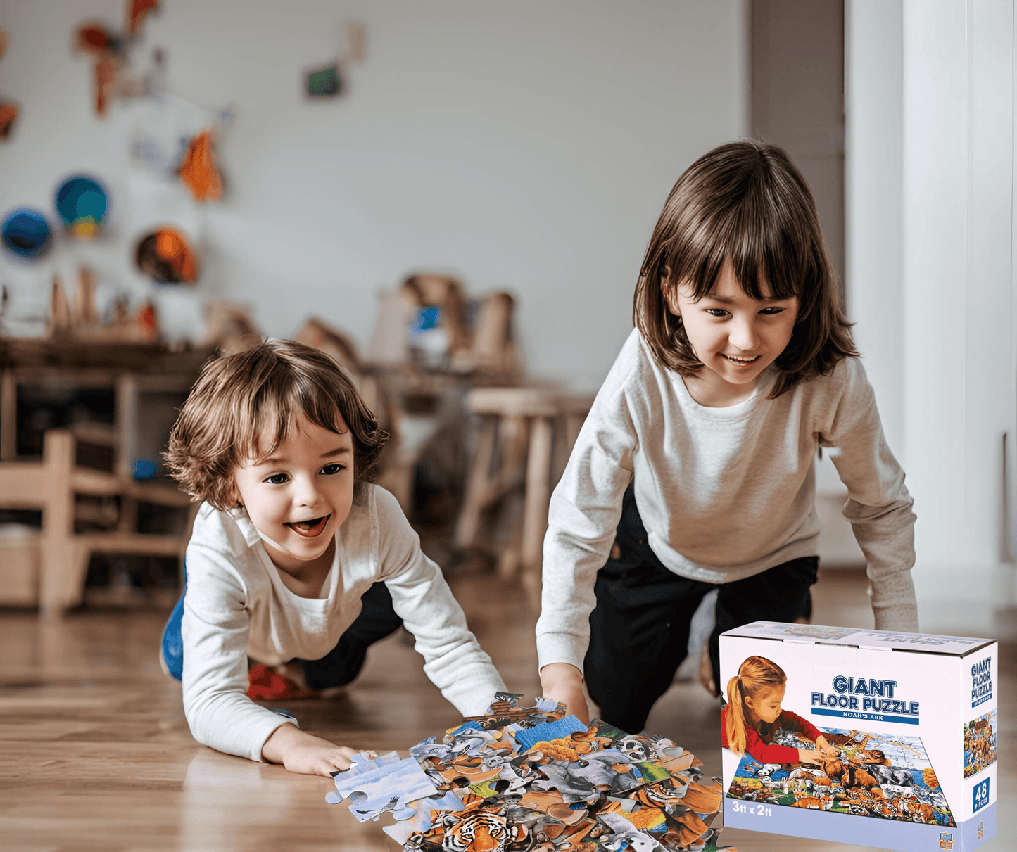 Noah's Ark 48-Piece Large Floor Puzzle