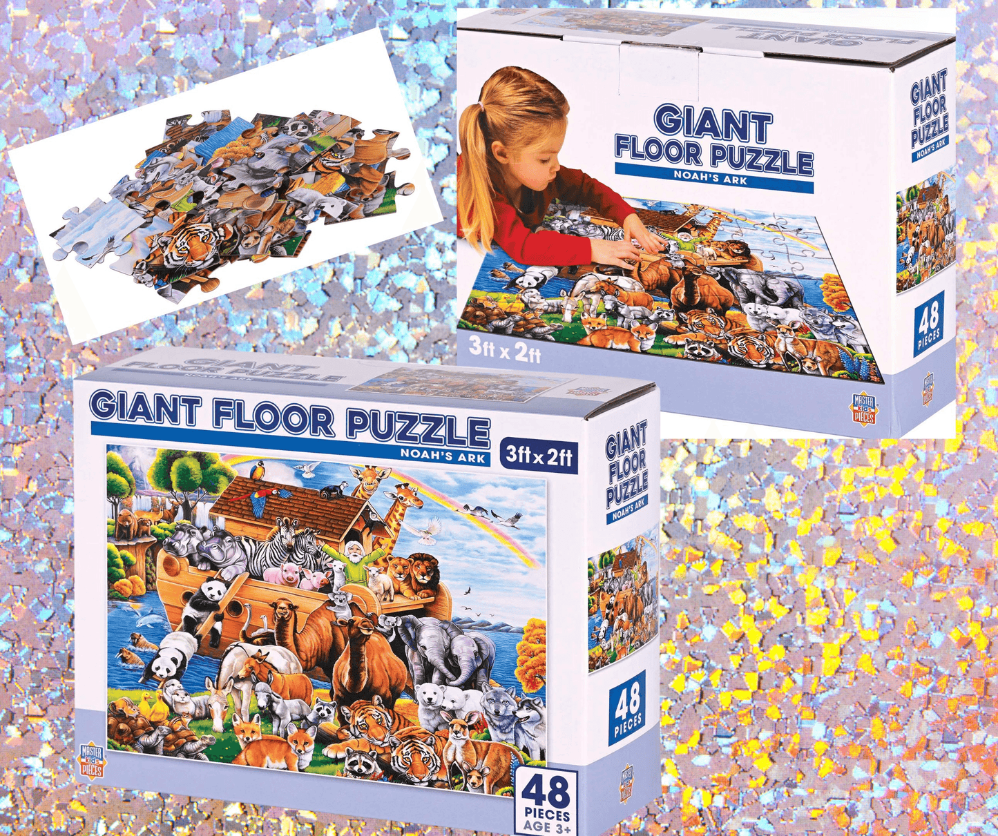 Noah's Ark 48-Piece Large Floor Puzzle