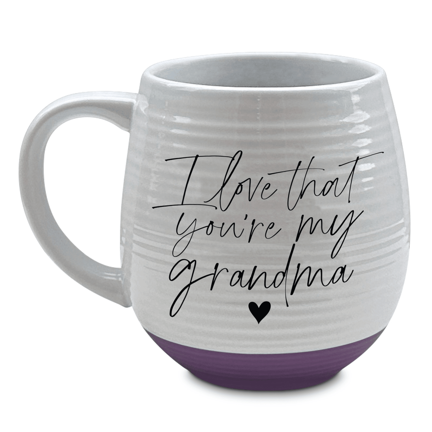 Grandma's Cherished 18 Oz Ceramic Mug With Inspiring Verse