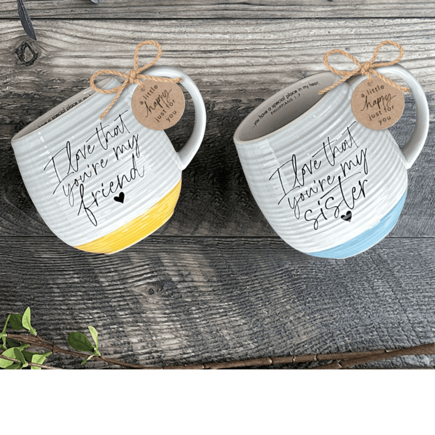 I Love That You Are My Friend 18 Oz Ceramic Mug