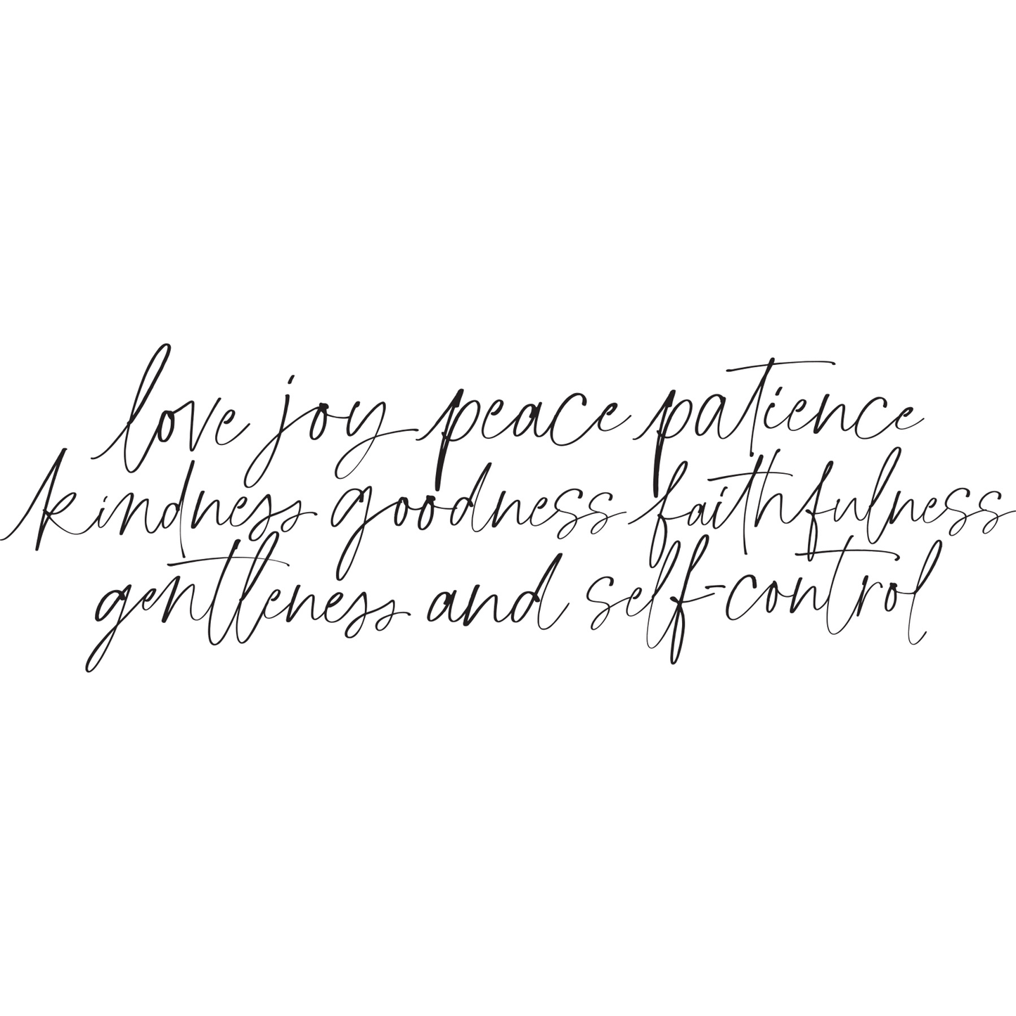 Ceramic Mug - White Fruit Of The Spirit 20 Oz