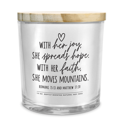 Her Joy Soy Candle - 13 Oz
