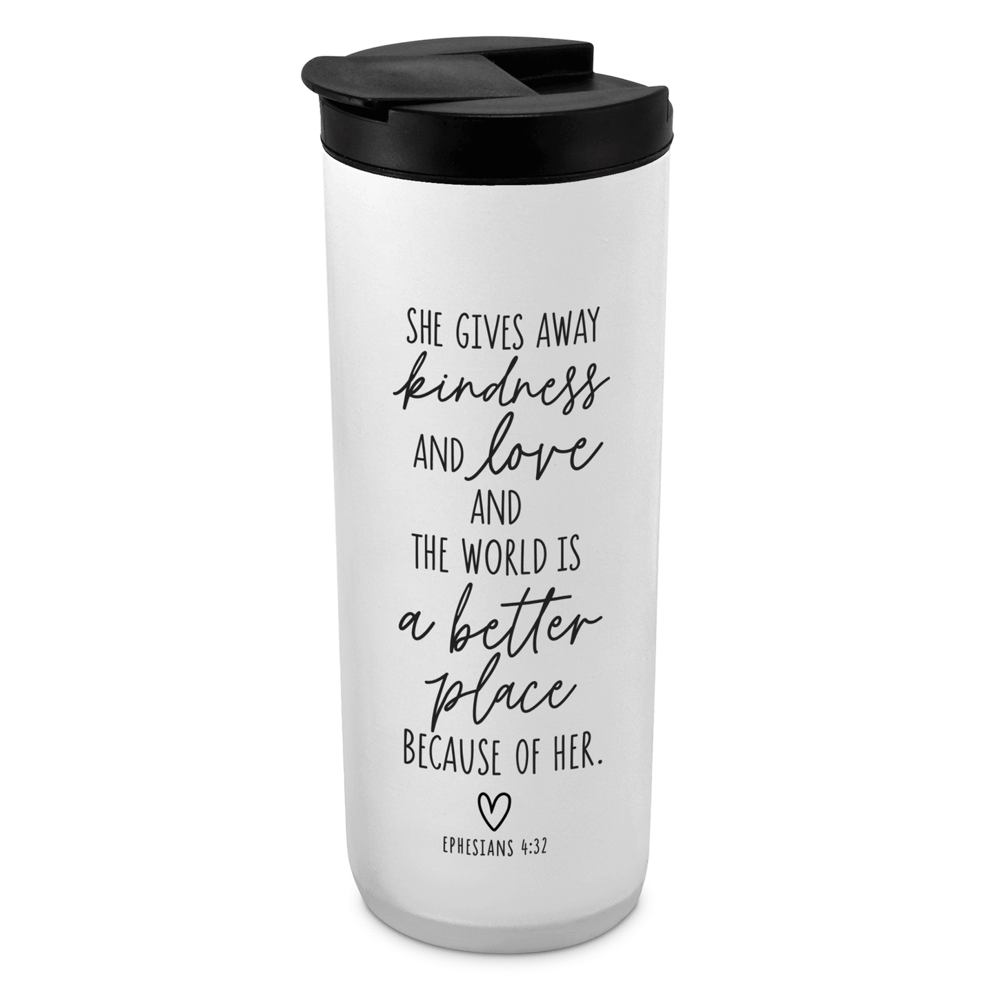 20 Oz Kindness & Love Insulated Tumbler With Scripture